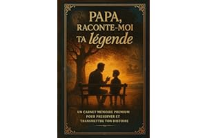 Papa, raconte-moi ta légende: Carnet mémoire premium avec 180 questions pour préserver et transmettre ton histoire familiale 