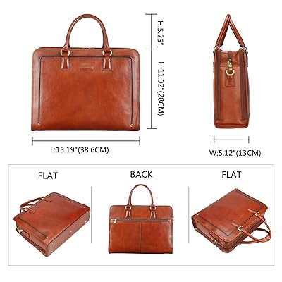 womens leather attache case