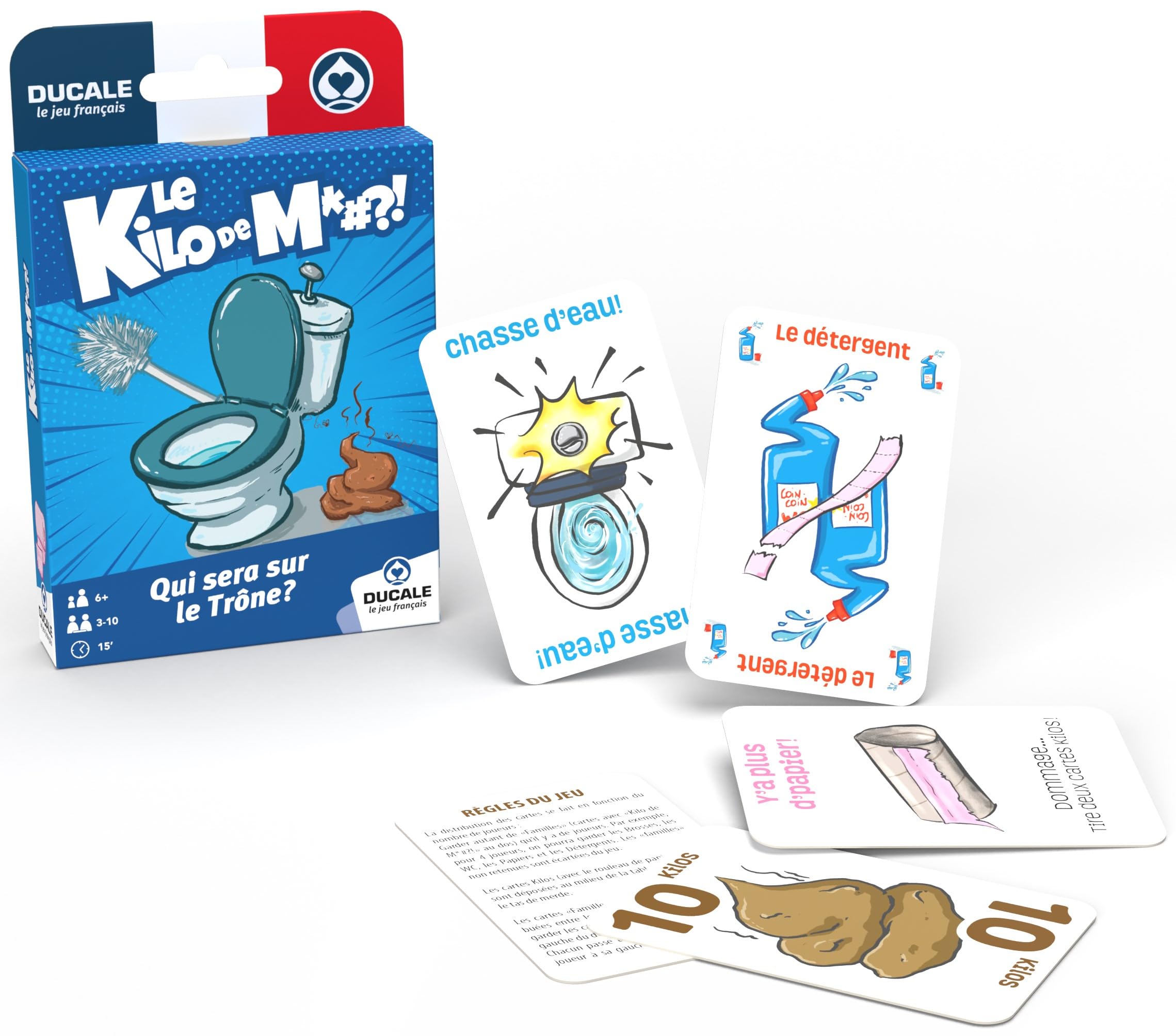 Ducale, the French Game - Kilo de Merde Junior Card Game - 10006526