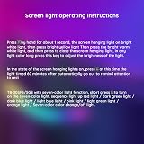 Gugxiom Curved Monitor Light Bar Eye Caring PC LED Lamp 3 Color RGB Black 5V view 9