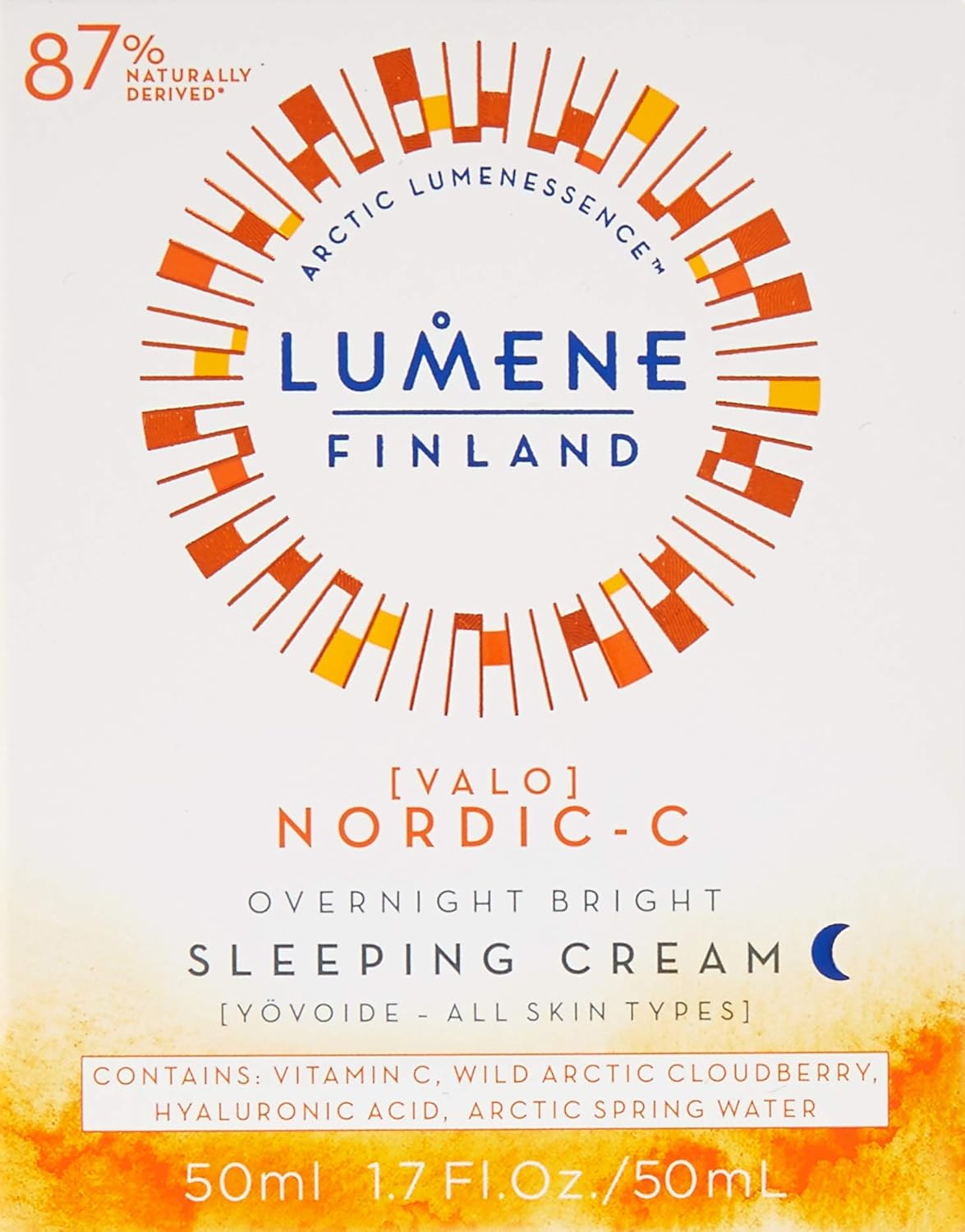 lumene nordic sleeping cream