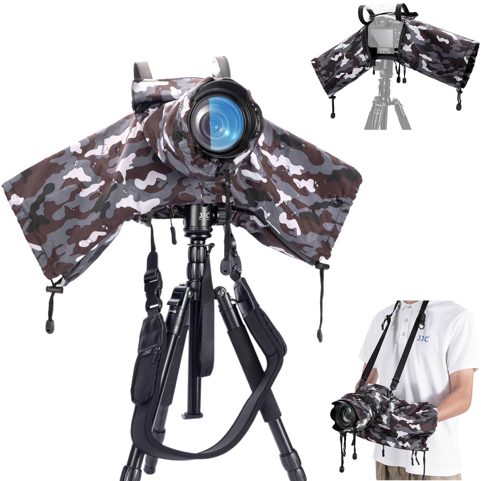 Green Camera Rain Cover