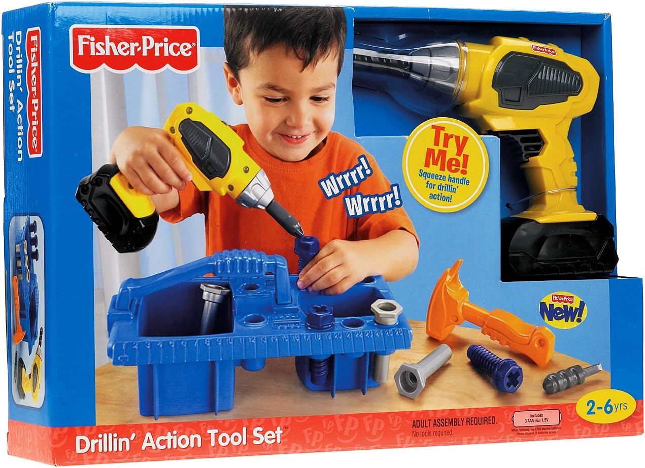Fisher-Price Drillin 'Action Tool Set 