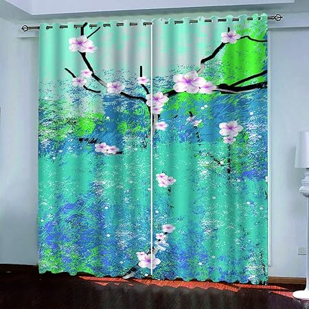 LLPZ Cortinas Creativas para Dormitorio Y Sala De Estar, Cortinas con