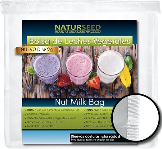 Compra Bolsa para hacer Leches Vegetales, Smoothies, Zumos ...