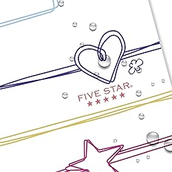 Five Star Spiral Notebook + Study App, 1