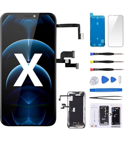 CYKJGS for iPhone X 10 Screen Replacement 5.8