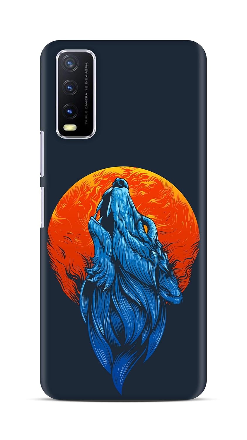 Shengshou Mobile Back Cover for Vivo Y20 Y20i Pattern Amazon.in
