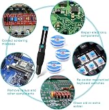SIQUK 7pc Solder Sucker Desoldering Wick Kit Pump Braid Flux Removal Tool view 7