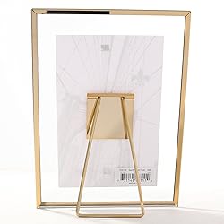 Lawrence Frames 4x6 Gold Garett Metal Float, 1