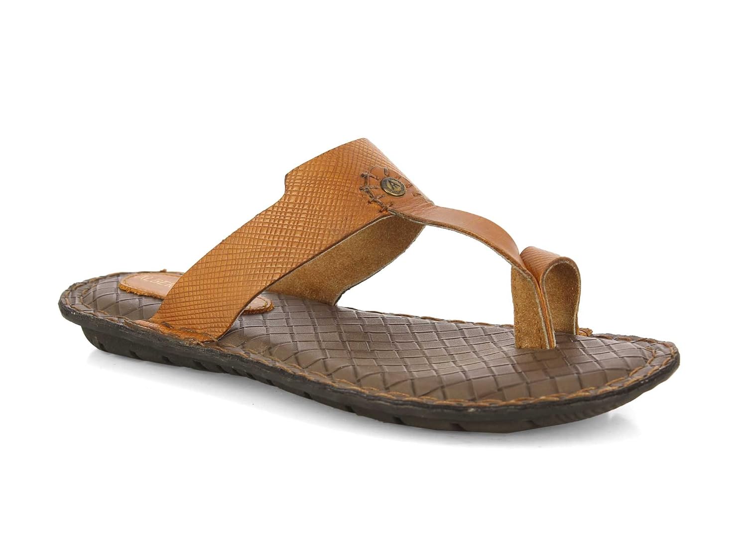 alberto torresi men's leather sandals and floaters