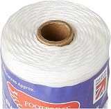 Footprint Bricklayers Line 100m Roll Finely Braided Nylon White Made in Britain view 2
