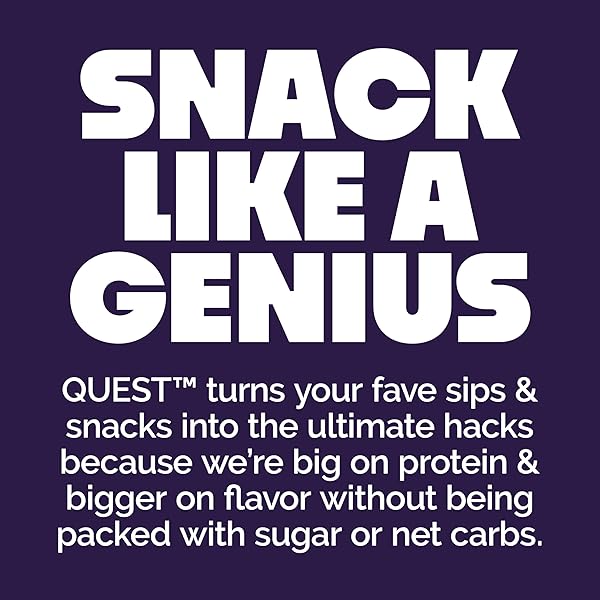 QUEST NUTRITION BAKE SHOP, CHOCOLATE FROSTED DONUTS, 14G PROTEIN, LESS THAN 1G SUGAR, PROTEIN SNACK, LOW SUGAR, 4 COUNT