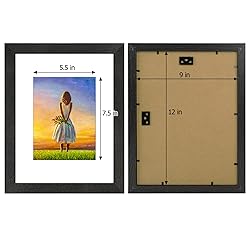 Golden State Art, Set of 4, 9x12 Picture Frame
