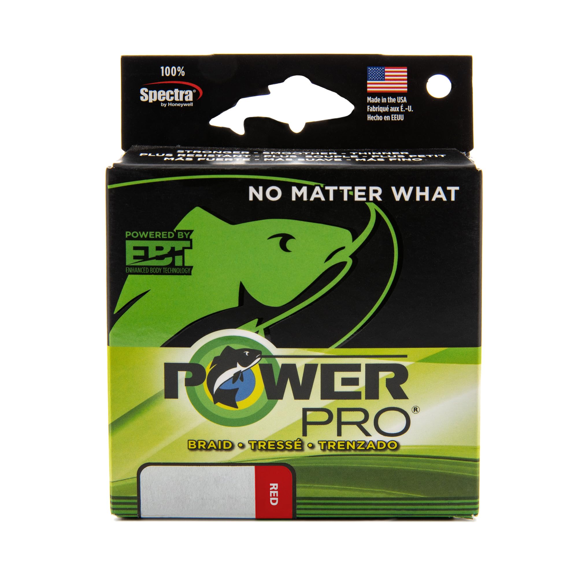 POWER PRO Unisex Adult Spectra Braided Fishing Line Neon Yellow 1500YD/80LB
