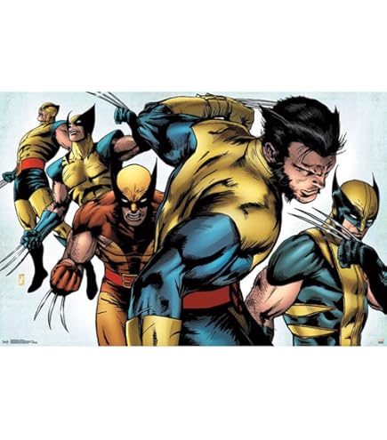 ウルヴァリン WOLVERINE ポスター MARVEL X-MEN ビンテージ Amazon | ウルヴァリン マーベル クラシック X-メン コミック