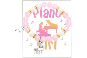 UJIMS Piano Lover Bracelet - Musician Gifts for Piano Player