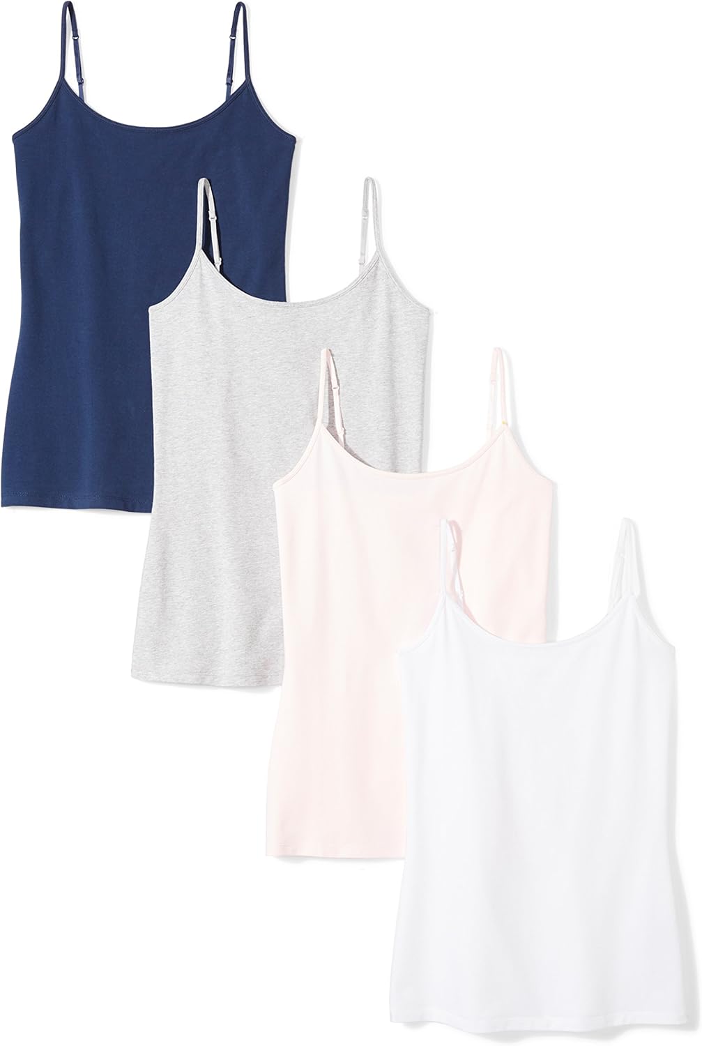 Amazon Essentials Women's 4-Pack Slim-Fit Camisole