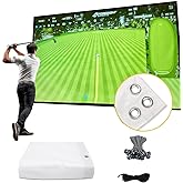 amazgolf Golf Simulator Impact Screen（118 * 78 98 * 98 118 * 118 118 * 138） for Golf Training, Indoor Golf Simulators, Washable Golf Impact Screen for Golf Practice
