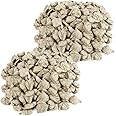 QuliMetal 12 Oz Gas Fireplace Embers – Glowing Embers for Gas Fireplace, Vented or Vent-Free Gas Log Sets, Fire Pits, Inserts, Propane & Natural Gas – Creates Realistic Ember Bed with Rock Wool Embers