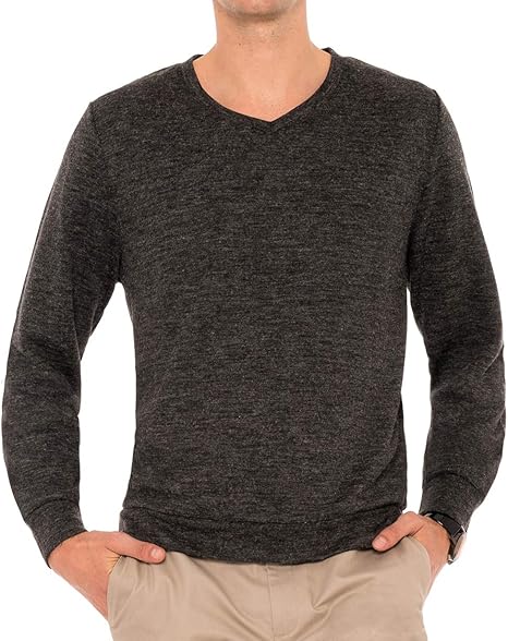 Amazon Evolved Kent メンズ Vネックセーター Us サイズ 4x Large カラー ブラック セーター 通販