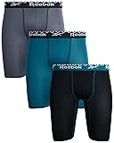 Reebok Men's Boxer Briefs - 3 Pack Performance