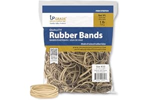 UPGRADE OFFICE SUPPLY INC Upgrade Office Supply Rubber Bands, Size 33 (3-1/2 x 1/8), 1 lb Bag, USA