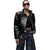 HUDSON womens Brooks Nader Sarah Jane Leather Jacket