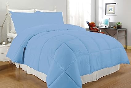 Amazon Com South Bay Down Alternative Comforter King Cobalt