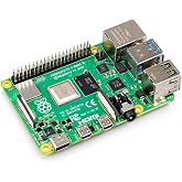 Raspberry Pi 4 Computer Model B 8GB Single Board Computer Suitable for Building Mini PC/Smart Robot/Game Console/Workstation/Media Center/Etc.