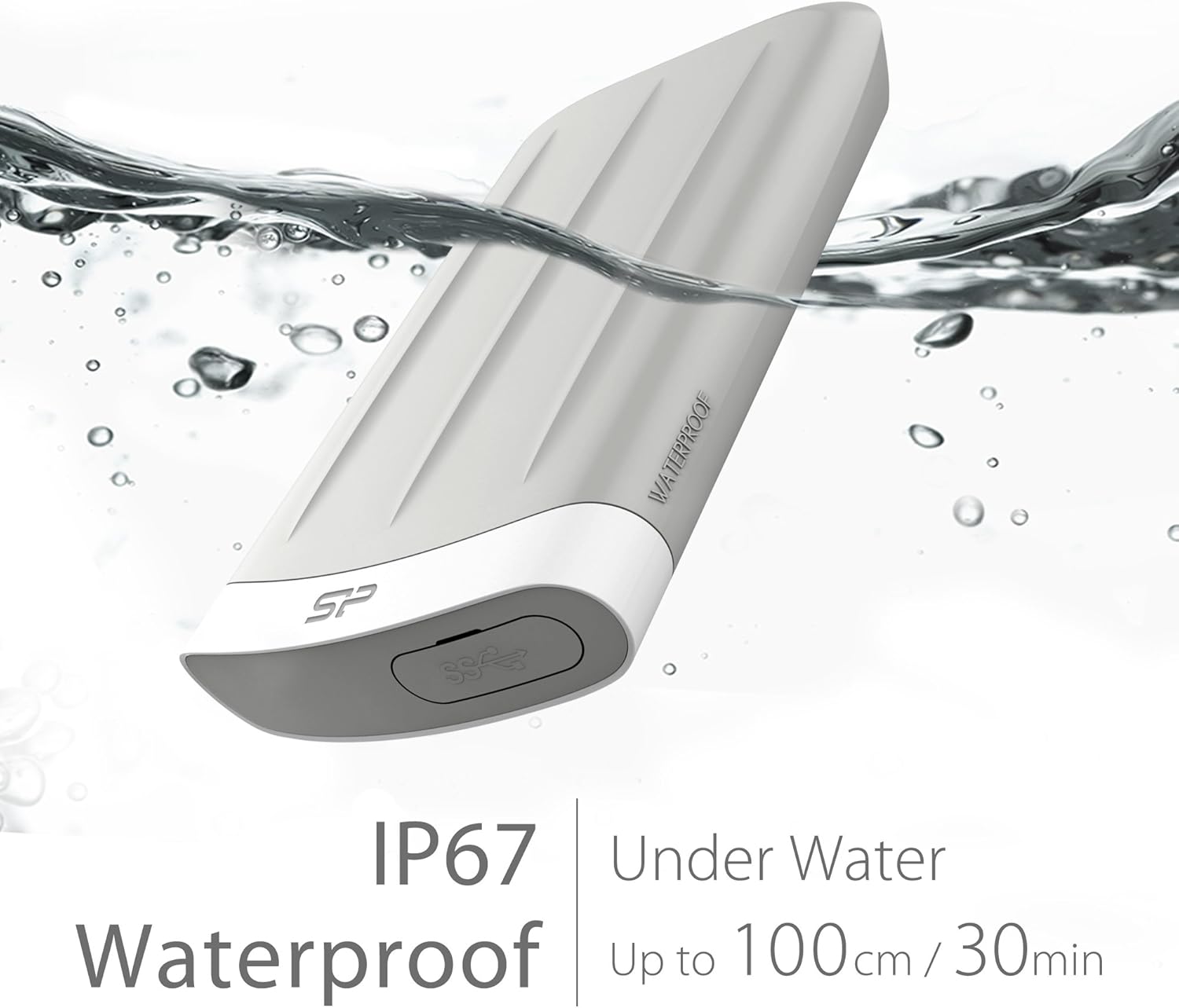 Amazon Com Silicon Power 2tb Armor A65m For Mac Military Grade Shockproof Usb 3 0 2 5 Inch External Hard Drive Hfs And Time Machine Supported Gray Sp0tbphd65ms3g Computers Accessories