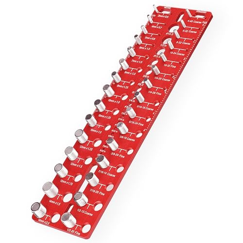 Manalete Thread Checker, 30 Nut and Bolt Thread Checker, Bolt Size and ...