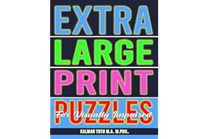 Extra Large Print Puzzles for Visually Impaired: 122 Giant Print Entertaining Themed Word Search Puzzles