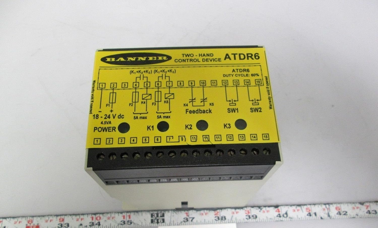 Amazon Com Banner Atdr6 Two Hand Control Device 18 24vdc 4 5va 60