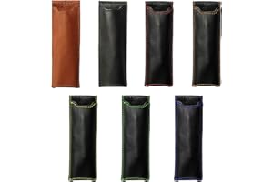 Pocket Double Pen Holder Quiver | Pen Holder for Notebooks | Leather | Resusable for Years | Fits Notebooks A6, 5.5" - 6.5" T