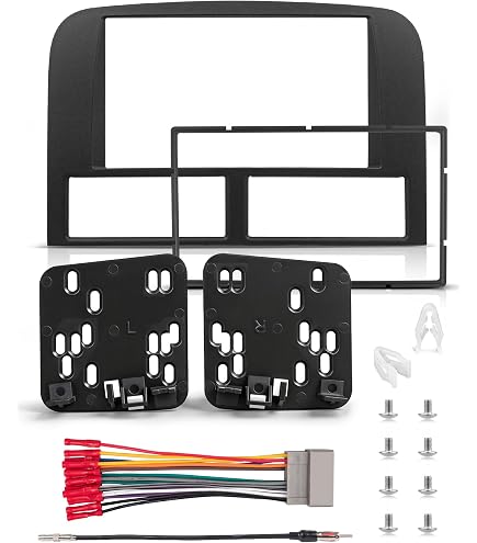 Amazon.com: Metra 95-6546B Double DIN Dash Kit with Harness +