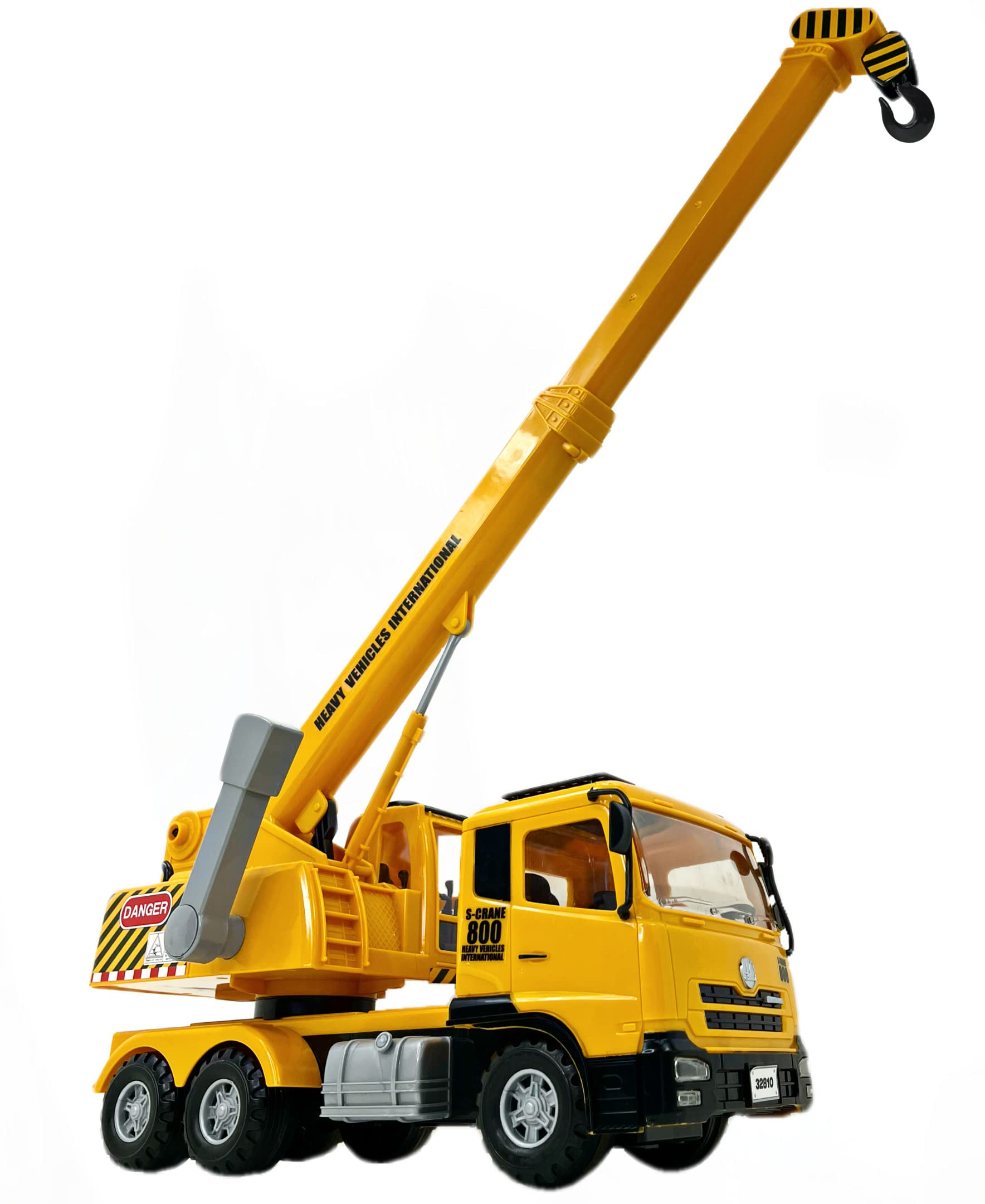 BigDaddy Extra Large Crane Truck Extendable Arms & Lever To Lift