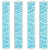 MAC-408FT-E Filter for Mitsubishi Electric Ductless: Mini Split Systems Air Conditioner - 4 Pack 3-6 Months Cycle - Easy installation