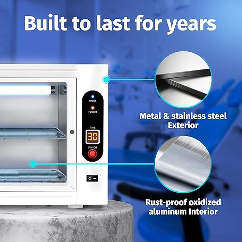 JJ CARE UV Sterilizer Liter Capacity, UV Light 99% Sterilization