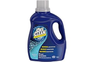 OxiClean Liquid Laundry Detergent, Sparkling Fresh Scent, 100.5 oz