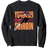 Bleach Yoruichi Shihoin Kanji Title Anime Sweatshirt