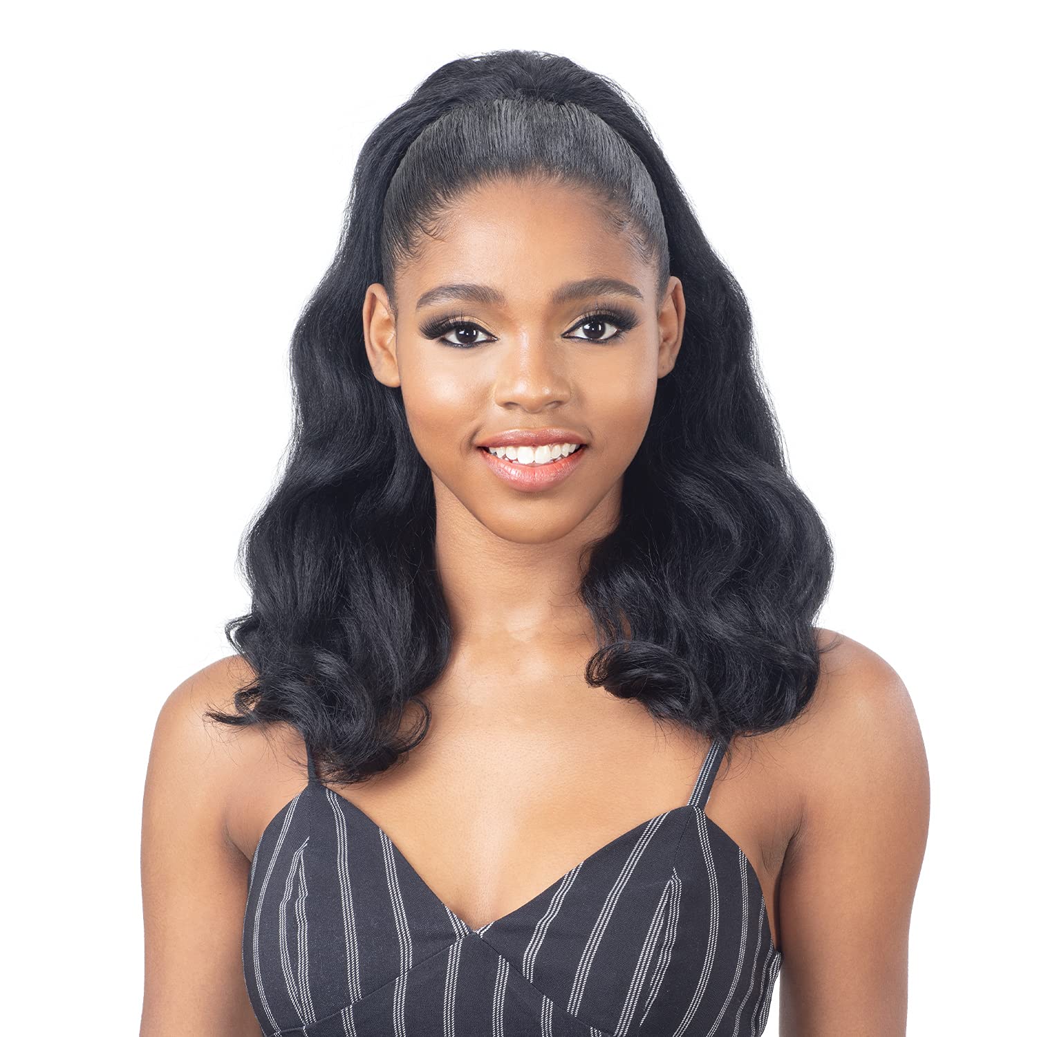 FreeTress Equal Drawstring Ponytail Natural Me Natural Loose Wave (OT27)
