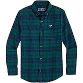 Vineyard Vines Boys Plaid Flannel Shirt