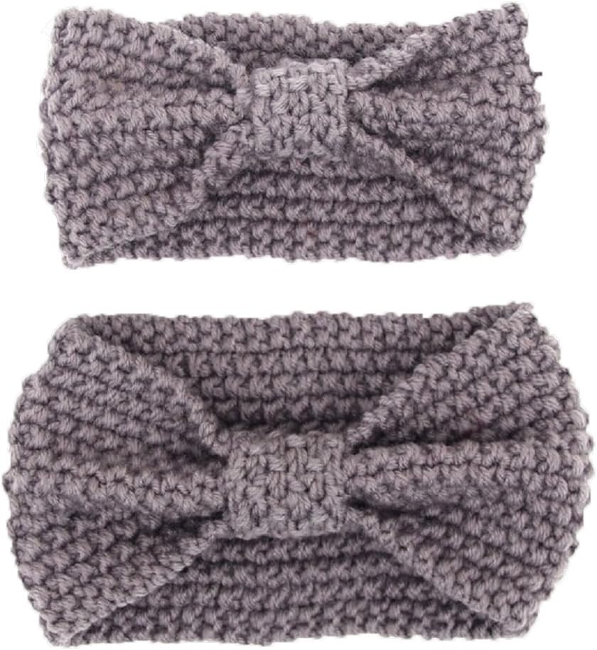 Mere Fille Bandeau Maman Bebe Bandeau Cheveux Tricot Hiver Elastique Coiffure Bandeaux Gris Cintas De Pelo Ropa Appytherapy Com
