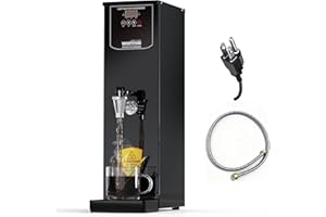 WantJoin commercial hot water dispenser - Electric Water Boiler 35L(9.2 GAL)/H, Step-Heating Adjustable Temperature Control 32°F - 212°F for Coffee Boba Tea Shop Office, 1800W