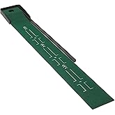 鶹 Basics Golf Putting Mat Practice Training Aid with Auto Ball Return, 277 cm x 37 cm
