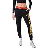 Ultra Game Women's NCAA Official Super Soft Gameday Jogger Lounge Sweatpants