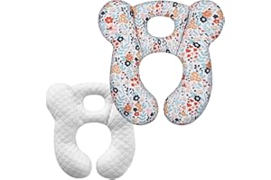 XIGGA Baby Travel Pillow Soft for Strollers Airplane Car Seats Pushchairs, Suitable for Boys and Girls