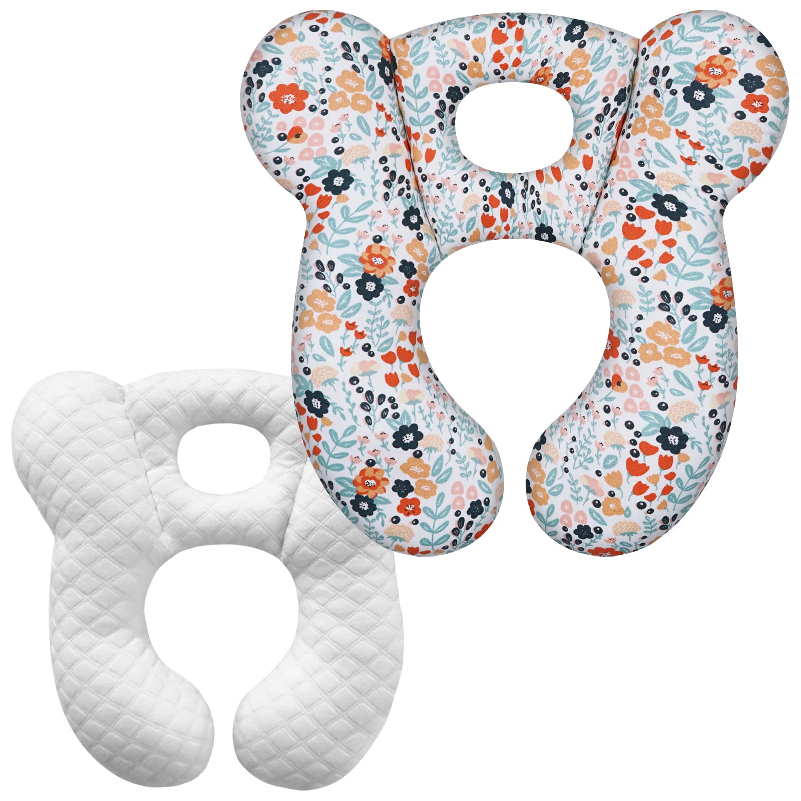 Photo 1 of Baby Travel Pillow, Infant Kid's Cushion Soft and Skin Friendly for Car Seat, Pushchair and Stroller (Style M)