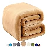 Richave Polar Fleece Blankets Twin Size for The Bed